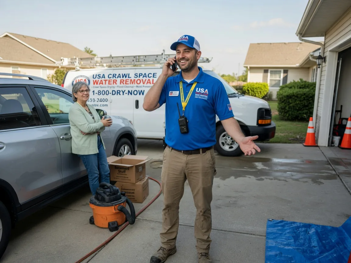 Crawl Space Water Removal Chickasha, OK FAQs